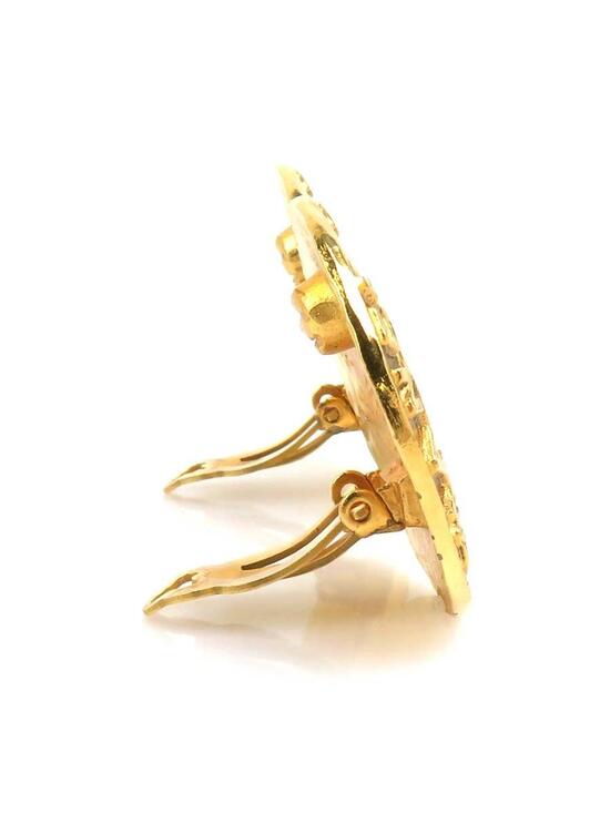Auth Chanel Cc Logo Clip On Earrings #302852C39B main image 6